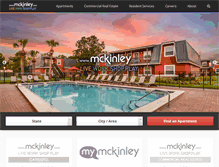 Tablet Screenshot of mckinley.com